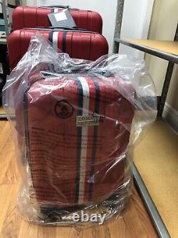 TOMMY HILFIGER Elmwood Luggage Set, 3 Piece Red New With Tags