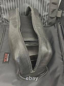 TUMI Alpha Luggage Carry-on Weekender Suitcase Garment Bag Black Ballistic Nylon