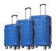 Three Piece Luggage Set (20, 24, 28) Spinner Suitcase With Tsa Lock