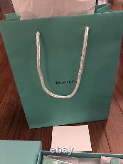 Tiffany And Co Tiffany Blue Passport And Luggage Tag Set With Original Box & Bag