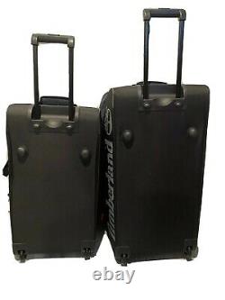 Timberland Highgate Springs Wheeled Travel Luggage Rolling Duffle Bag Set Blue