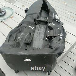 Titleist The Original CLUB GLOVE Wheeled Golf Club Travel Bag, Black Luggage Set