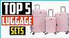 Top 5 Best Luggage Sets For International Travel In 2020 Reviews
