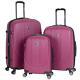 Tprc Barnet 2.0 3 Pc. Hardside Spinner Luggage Set Stoneberry Pink