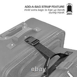 Travel Select Amsterdam Expandable Rolling Upright Luggage 2-Piece Set Gray