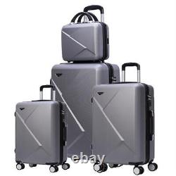 Travel Tale Spinner Abs Travel Suitcase Set Hardside Trolley Case Luggage Sets 3