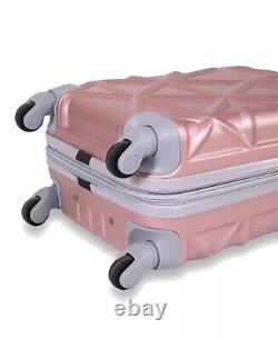 Travel in Style with the Gem 2-Piece Hardside Carry-On and Cosmetic Luggage Set
