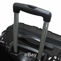 Traveler's Choice Blue Sedona 3-Piece Pure Polycarbonate Spinner Luggage Bag Set