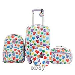 Travelers Club Kids' 5 Piece Luggage Travel Set with Telescoping Handles