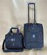 Travelpro Crew 4 Black Set 18 Upright Wheeled Carry On Suitcase & 12 Tote Bag