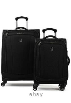 Travelpro TourGo Lightweight Softside 2-Piece 21/25 Luggage Set, Black New