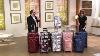 Triforce Luggage Set Of 3 Spinner Luggage Avignon On Qvc