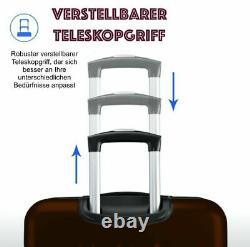 Trolley Koffer Reisekoffer Handgepäck M-L-XL 3tlg Boardcase Hartschalenkoffer