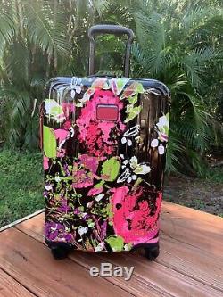Tumi Collage Floral Luggage Set V4 Extended Trip and International Carry On