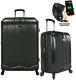 U. S. Traveler Luggage Set Smart Carry-on Spinner With Usb Port, Black (2-piece)