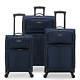 U. S. Traveler Anzio 2pc/3pc Lightweight Expandable Spinner Luggage Set