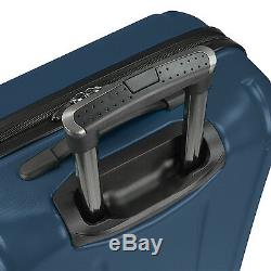 US Traveler 3pc Hytop Large & Carry-on Spinner Luggage & Under Seat Tote Bag Set