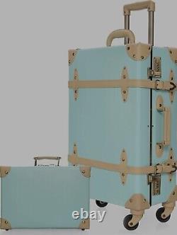 Urecity Designer Vintage Trunk Combination Luggage Sets of 2 Piece, Hard