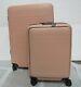 Used Coolife 2 Piece Hard Shell Suitcase Luggage Set Tsa Lock Sakura Pink A380
