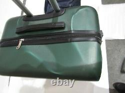 Used Coolife 3 Piece Set Suitcase Luggage TSA Lock Travel Dark Green A482 $179