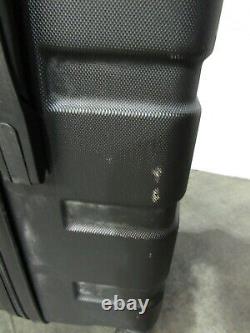 Used Coolife 3 Piece hard shell Suitcase Luggage Set with TSA Lock Black A42