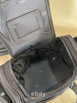 Used DAKOTA Tumi Black Carry On Set 22 Upright Wheeled Suitcase & 16 Tote