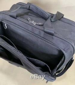 Used Dakota by Tumi Black Carry On Set 17 Briefcase & 20 Upright Suitcase