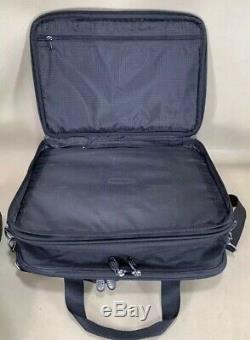 Used Dakota by Tumi Black Carry On Set 17 Briefcase & 20 Upright Suitcase