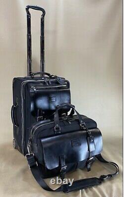 Used TUMI Townhouse carryon luggage set 16 Briefcase & 20 Exp wheeled suitcase
