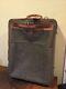 Vintage Hartmann Set Of Two Piece Of Carry-on Luggage Tweed With Leather Brown