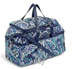 Vera Bradley Deep Night Paisley Convertible Travel bag set NWT free shipping