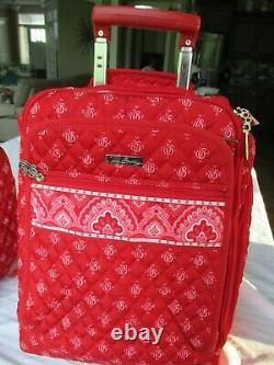 Vera Bradley Nantucket Red Complete Luggage Set