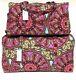 Vera Bradley Resort Medallion Quilted Small & Large Duffel Bag Set Luggage New