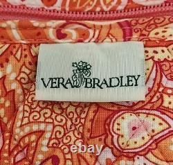 Vera Bradley Travel Set Bags In Paisley Sherbet Lot Of 5