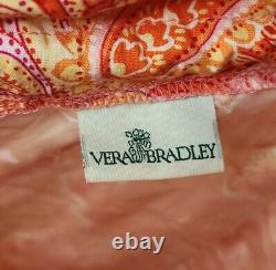 Vera Bradley Travel Set Bags In Paisley Sherbet Lot Of 5