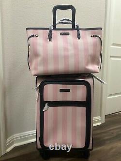 Victoria's Secret The VS Getaway Carry-On Suitcase and Travel Tote Set