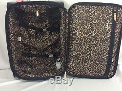 Victorias Secret Supermodel Carry On Wheelie Suitcase & Purse Bag SET NWT