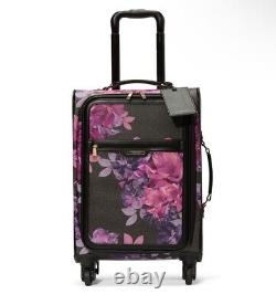 Victorias secret carry on travel suitcase wheelie floral new 3 Pc Set Very Rare