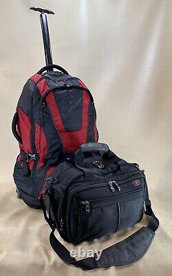 Victorinox E-Motion 360 Trek Pack 26 Rolling Backpack & 14 Werks Tote Bag
