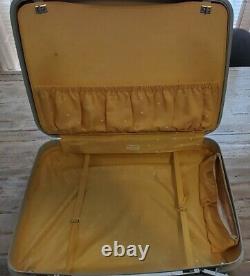 Vintage 1960's Samsonite Silhouette Hardside Luggage Complete 3 Pc Set Includ