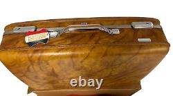 Vintage American Tourister Suitcase SET Hardshell Palomino Brown 3PC Pullman