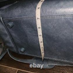 Vintage Blue American Tourister Luggage Set Soft 4 Pieces Garment Bag Nesting