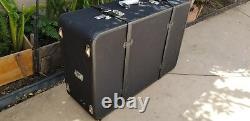 Vintage Mulholland Holland Brothers Leather Travel Trunk Case Luggage Bag 36