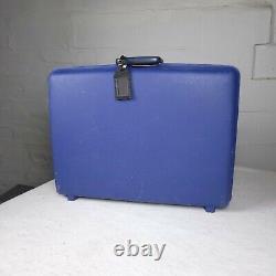Vintage Samsonite Concord Luggage Set Hard Case Suitcase Blue Extra Large/medium