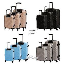 WestWood Suitcase Cabin Hard Shell Travel Luggage Trolley Case Set Lightweight