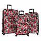 World Traveler 3-piece Rolling Expandable Spinner Luggage Set