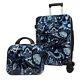 World Traveler Seasons 2-piece Hardside Carry-on Spinner Luggage Set Paisley