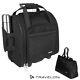 2 Pcs Travelon Sac Underseat Spinner Carry-sur Roues Avec Back-up Bag Set Noir