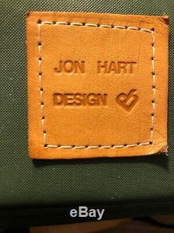 2 Piece Jon Hart Vert Voyage Luggage Set 20x14 & 24x16 Euc Zipper