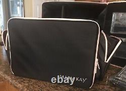 2-pc. Mary Kay Set Consultant Demo Shoulder Bag & Wheeled Travel Luggage Euc
